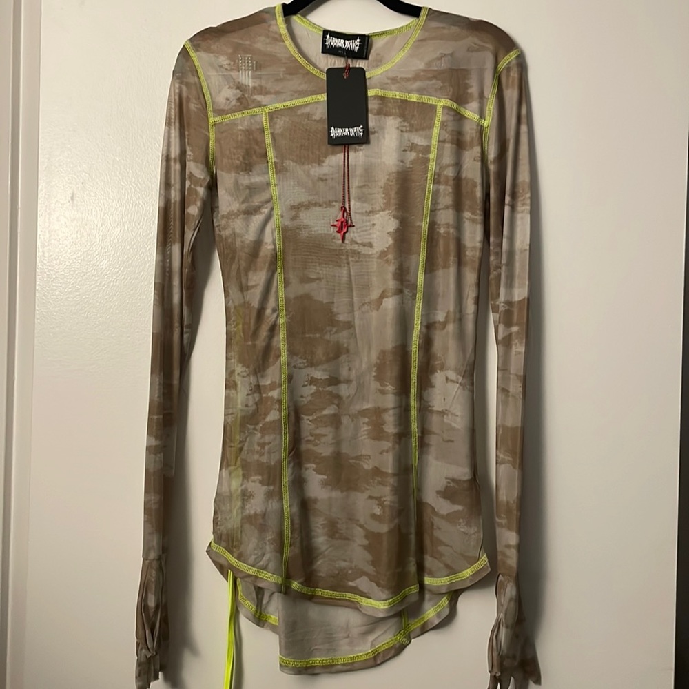 Darker waves long shirt/mini dress